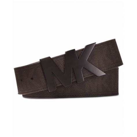 michael kors mens shadow belt|Michael Kors belt make small.